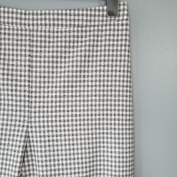 Wilfred Kick Flare Gingham Pants Size 8 - Picture 6 of 13